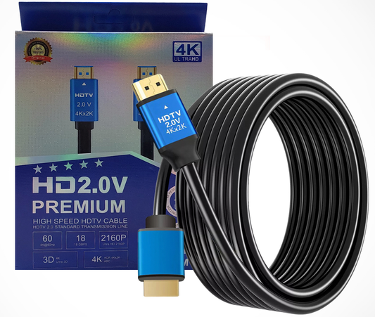 Cable HDMI Premium 5Mts | 4K